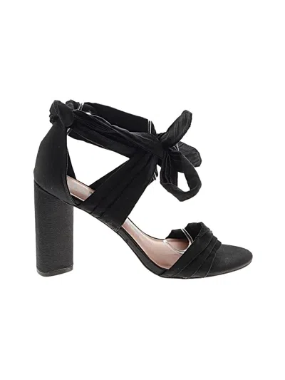Pre-owned Gianni Bini Sandals In Black