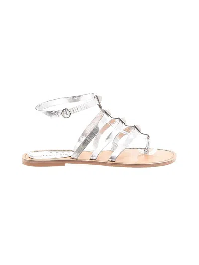 Pre-owned Gianni Bini Sandals In Gray
