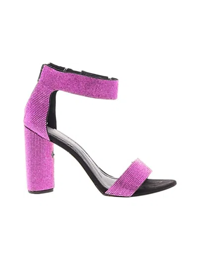 Pre-owned Gianni Bini Sandals In Purple