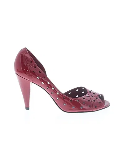 Pre-owned Gianni Bini Sandals In Red