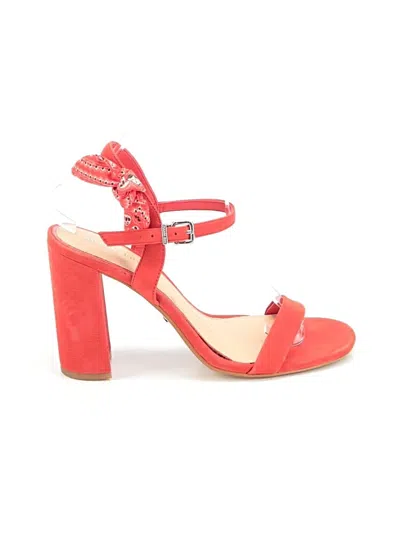 Pre-owned Gianni Bini Sandals In Red