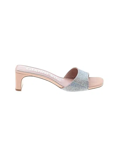 Pre-owned Gianni Bini Sandals In Silver