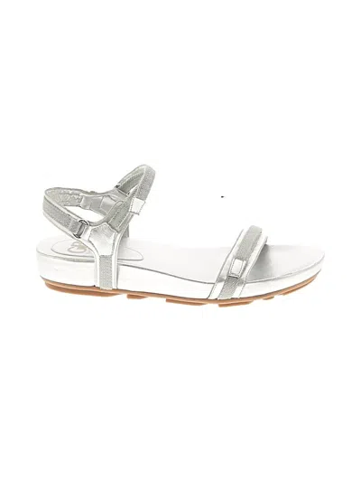 Pre-owned Gianni Bini Sandals In Silver