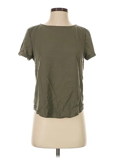 Pre-owned Gianni Bini Short Sleeve T-shirt In Green