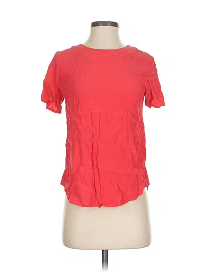 Pre-owned Gianni Bini Short Sleeve T-shirt In Red