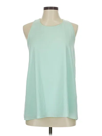 Pre-owned Gianni Bini Sleeveless Blouse In Green