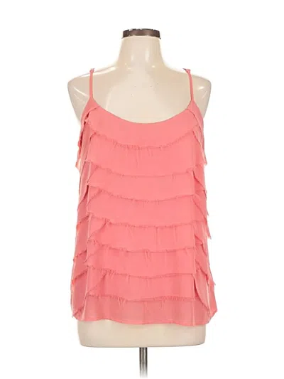 Pre-owned Gianni Bini Sleeveless Blouse In Pink