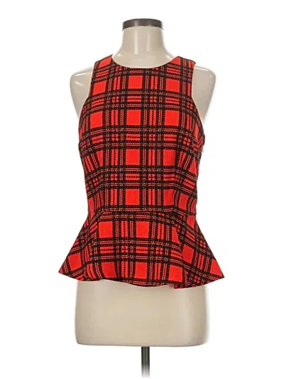 Pre-owned Gianni Bini Sleeveless Blouse In Red