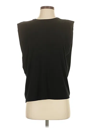 Pre-owned Gianni Bini Sleeveless T-shirt In Black