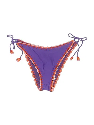 Pre-owned Gianni Bini Swimsuit Bottoms In Purple