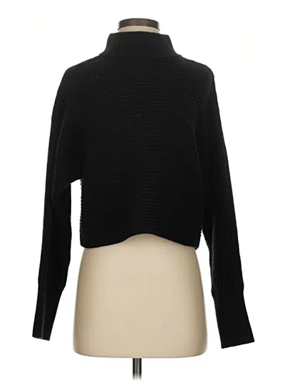 Pre-owned Gianni Bini Turtleneck Sweater In Black