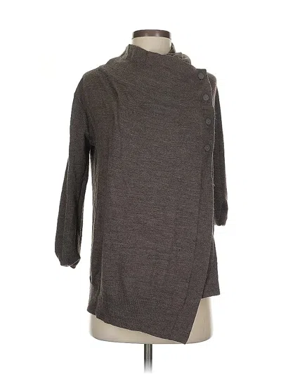 Pre-owned Gianni Bini Turtleneck Sweater In Gray