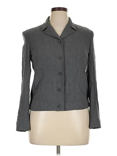 Pre-owned Gianni Blazer Jacket In Gray