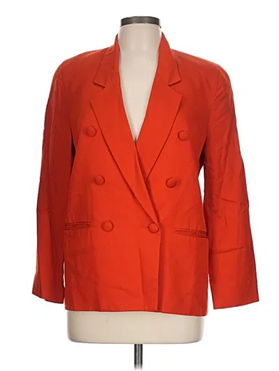 Pre-owned Gianni Blazer Jacket In Orange
