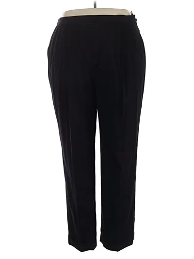 Pre-owned Gianni Casual Pants In Black
