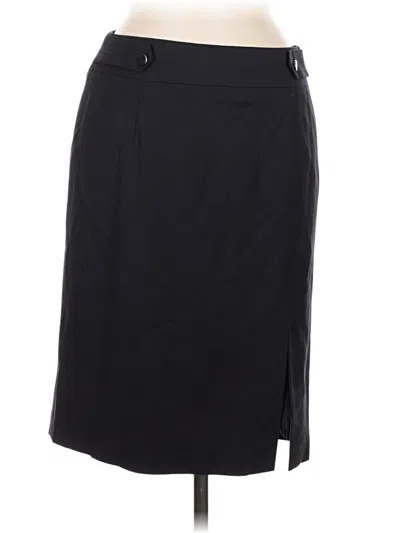 Pre-owned Gianni Casual Skirt In Black