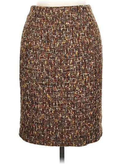 Pre-owned Gianni Casual Skirt In Brown