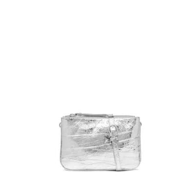Gianni Chiarini - Leather Bag  0406 Silver Silver Frida Bs 10435/24pe Blnd