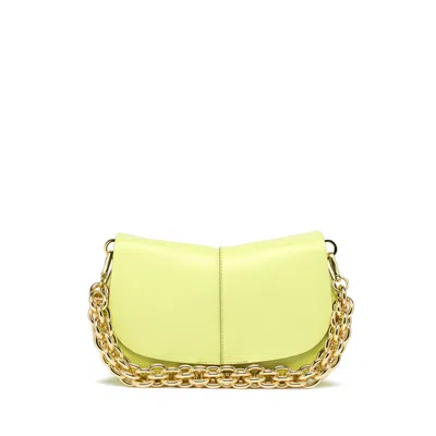 Gianni Chiarini - Leather Bag  13313 Sunny Light Lime Helena Round Bs 9308/24pe Prck