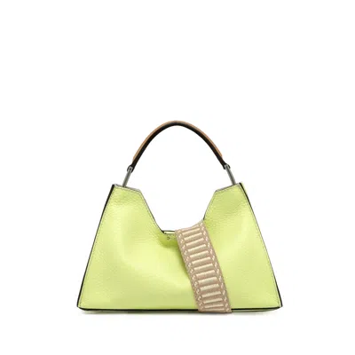 Gianni Chiarini - Leather Bag  13318 Sunny Light-sand Lime Aurora Bs 10565 Rngdbl-na