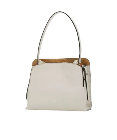 Gianni Chiarini Adjustable Shoulder Bag In Nude