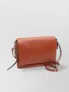 Gianni Chiarini Adjustable Strap Leather Cross-body Bag In Brown