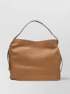 Gianni Chiarini Adjustable Strap Leather Shoulder Bags In Brown