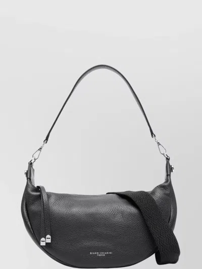 GIANNI CHIARINI AISHA TEXTURED LEATHER SHOULDER BAG