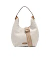 Gianni Chiarini Alessandra Shoulder Bag In Nude