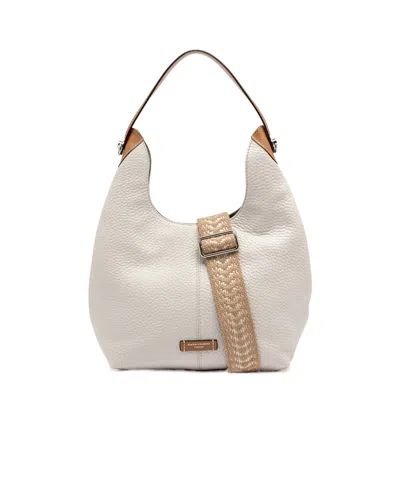 Gianni Chiarini Alessandra Shoulder Bag In Nude