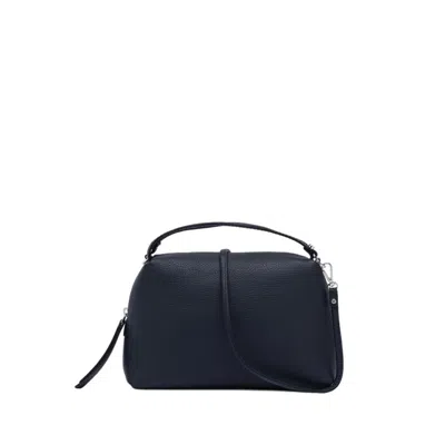 Gianni Chiarini Alifa Grainy-leather Mini Tote Bag In Blue