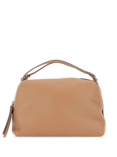 Gianni Chiarini Alifa Leather Tote Bag In Brown