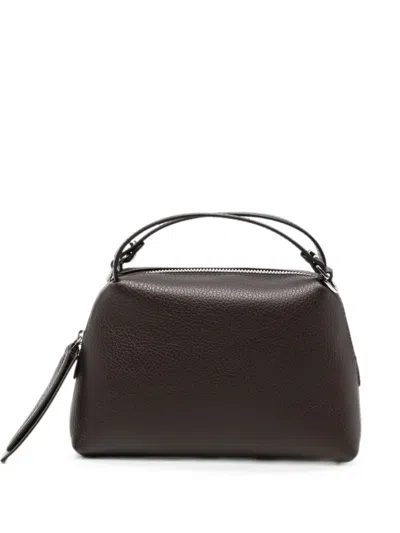 Gianni Chiarini Alifa Leather Tote Bag In Brown