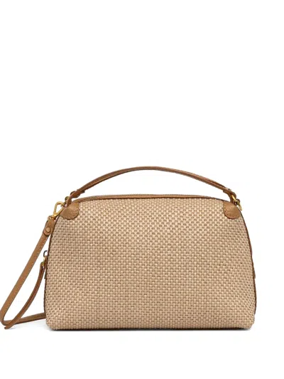 Gianni Chiarini Alifa Woven-texture Tote Bag