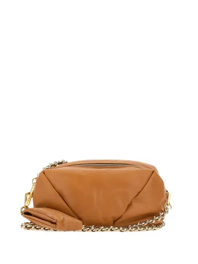 Gianni Chiarini Allegra Satchel Bag In Brown