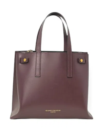 Gianni Chiarini Altea Shoulder Bag In Brown