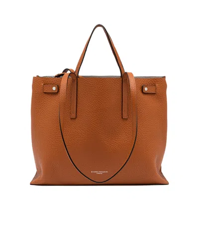 Gianni Chiarini Altea Tote Bag In Brown