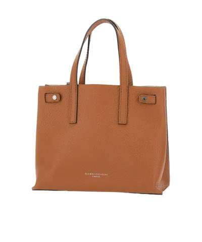 Gianni Chiarini Altea Tote Bag In Brown