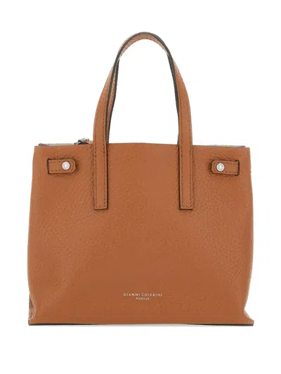 Gianni Chiarini Altea Tote Bag In Brown