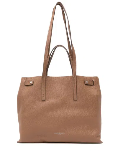 Gianni Chiarini Altea Tote Bag In Brown