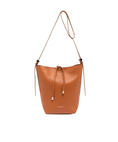 Gianni Chiarini Amelia Shoulder Bag In Brown