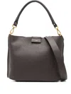 Gianni Chiarini Aretha Leather Top-handle Bag In Brown