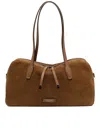 Gianni Chiarini Aryna Textured Leather Double Handle Shoulder Bag