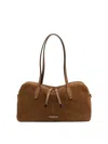 Gianni Chiarini Aryna Textured Leather Double Handle Shoulder Bag In Brown