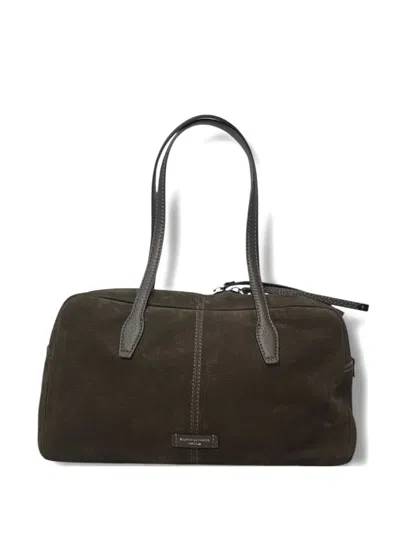 Gianni Chiarini Aryna Leather Shoulder Bag In Brown
