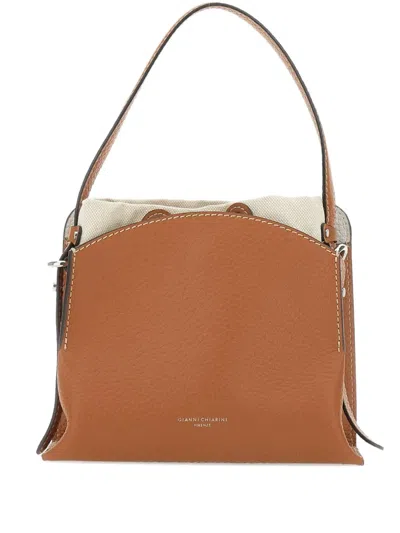 Gianni Chiarini Asia Shoulder Bag In Brown