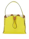 Gianni Chiarini Asia Shoulder Bag In Yellow