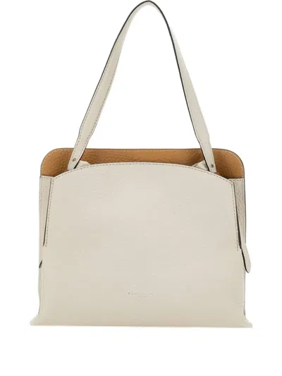 Gianni Chiarini Asya Shoulder Bag In Neutrals