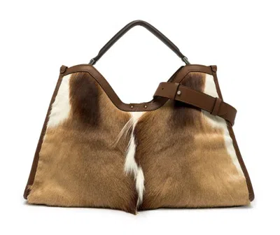 Gianni Chiarini "aurora" Crossbody Bag In Brown