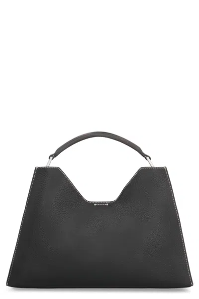 GIANNI CHIARINI AURORA LEATHER HANDBAG